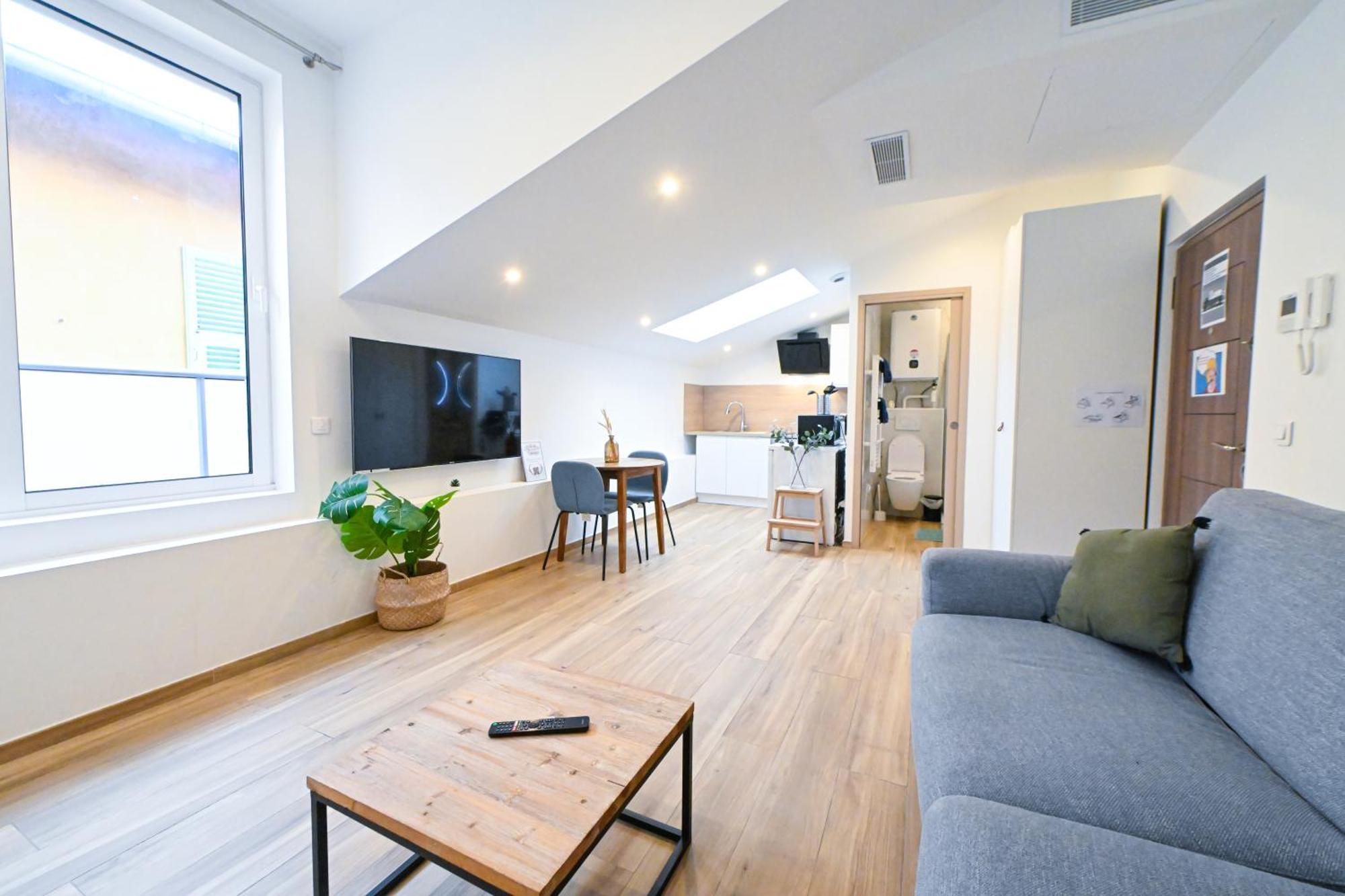 Beau Studio Cozy Centre Ville Et Plages N13 Nice Buitenkant foto